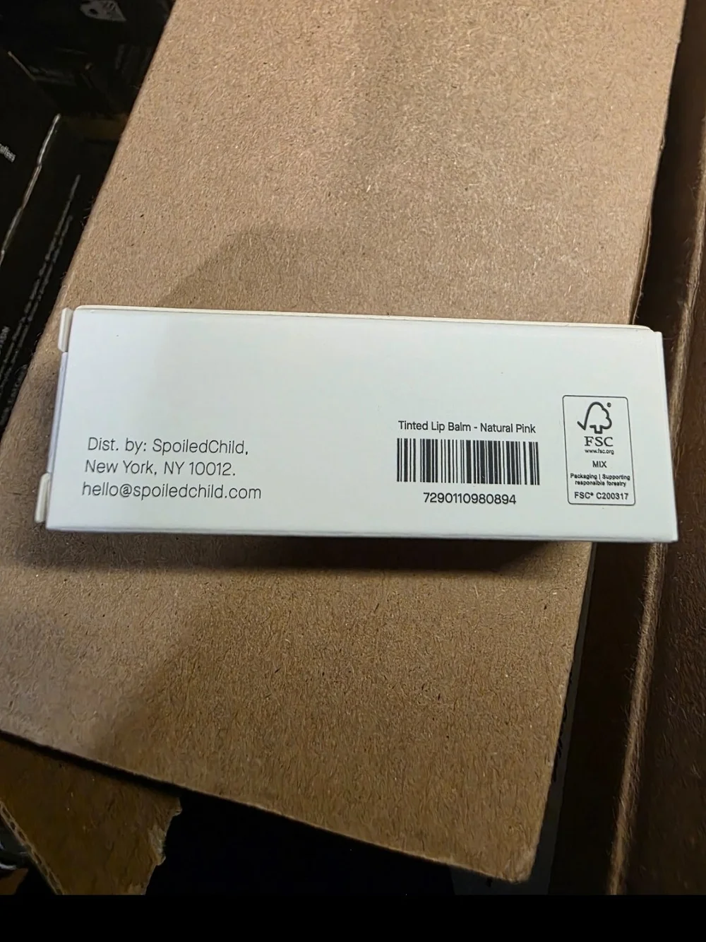 Spoiled Child Conditioning Tinted Lip Balm  Shade : Natural Pink